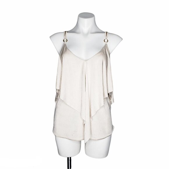 River Island Tops - River Island Chain Criss Cross Tiered Cami Top